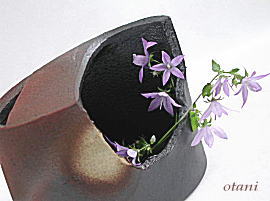 花器に小花を挿したところ