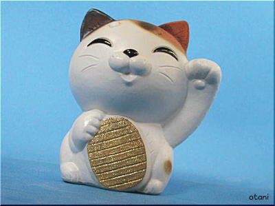猫の輝く金小判