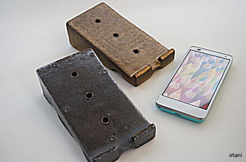 スマホとスタンド2種類