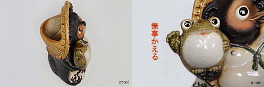 蛙を見たところです